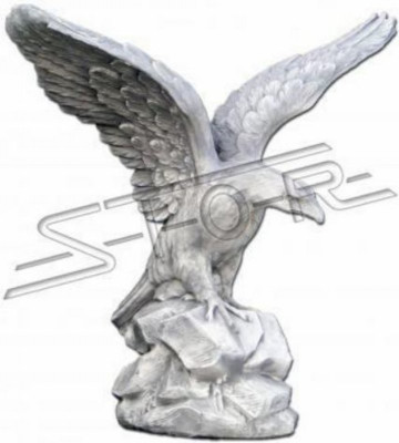 Adler XXL Greifvogel Statu Figur Skulptur Skulpturen Statuen Figuren