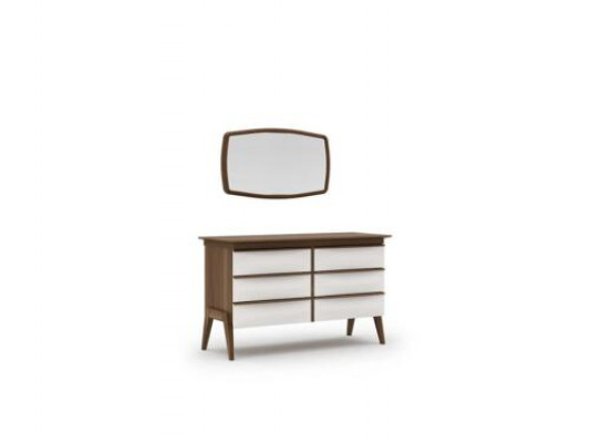 Modern Design Kommoud mat Spigel Schlofkummer Luxus Schaf Nei Miwwelen