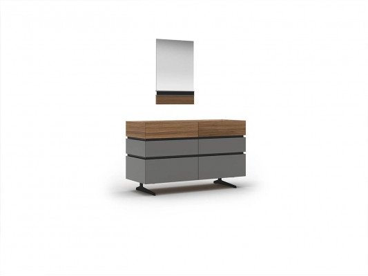 Modern Miwwelen Schlofkummer Luxus Kommode Kommode mat Spigel Design