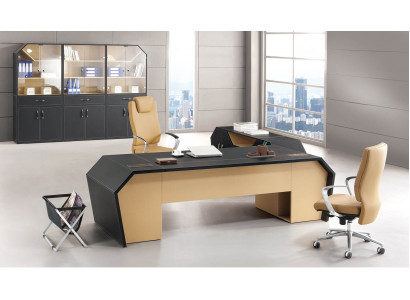 Modern Büro Miwwelen Schreifdësch Chef Schreifdësch Kommode Designmiwwelen