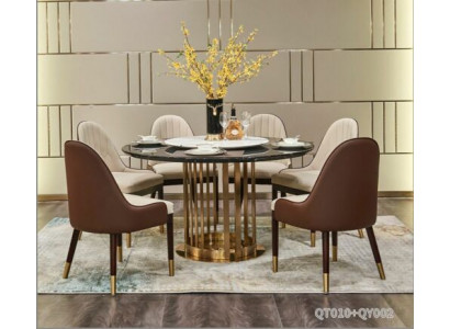 Ronne Tisch Iessdësch Ronnen Dëscher Designer Edelstol Designer Miwwelen