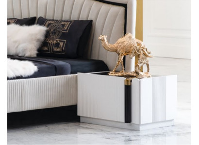 Schlofkummer Dësch Nuetsdëscher Holz Nuetsdësch Nuetskonsole Design Säitendësch