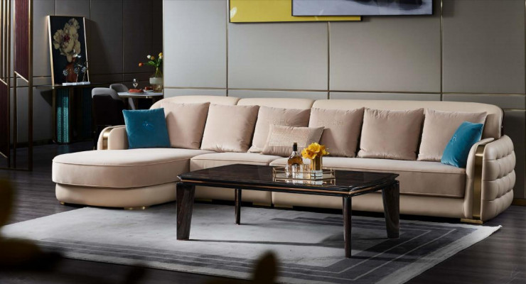 Canapézäit Dësch Wunnzëmmer Holz Modern Design Miwwelen Luxus Dësch Dëscher