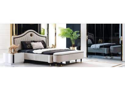 Schlofzëmmer Design Bett Luxus Better Nei Duebel Polster Miwwelen Hotel Bestietnes Design