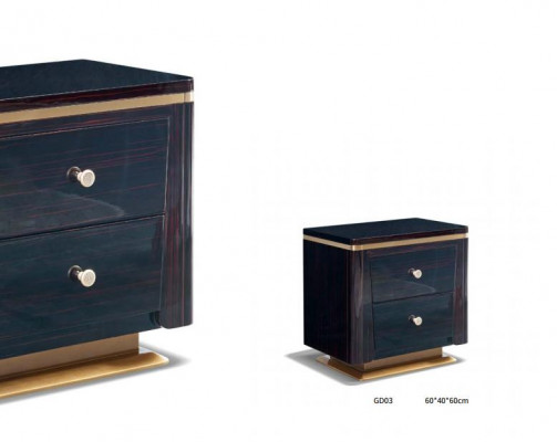 Nuetsdësch Konsolen Schlofkummer Säitentësch Modernen Design Miwwelen Luxus
