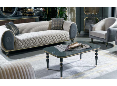 Miwwelen Dësch Luxus Bäisedësch Holz Modern Canapé Dësch Wunnzëmmer Design Dëscher