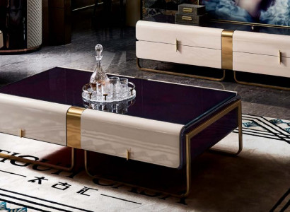 Canapé Dësch Sofa Niewendësch Luxus Holz Wunnzëmmer Edelstol Modern