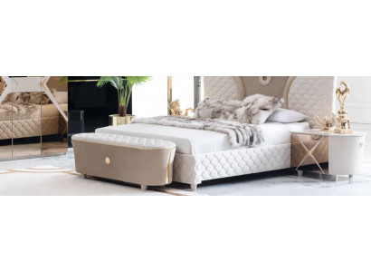 Pufa Design Sëtzbanken Gepolstert Hocker Foussocker Ottomane Sëtz Chaise Gepolstert