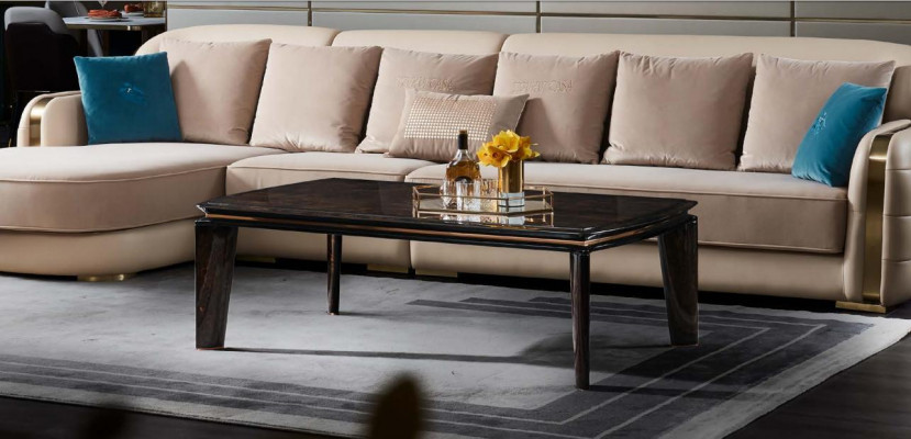Canapézäit Dësch Wunnzëmmer Holz Modern Design Miwwelen Luxus Dësch Dëscher