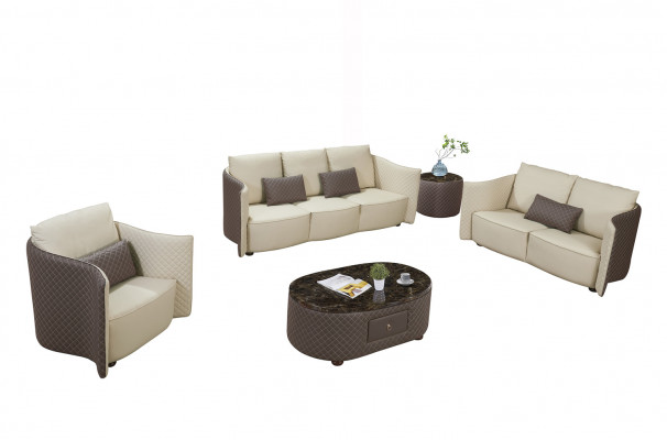 Sofagarnitur 3+2+1 Sëtz Set Sofa Design Polster Modern Couchen Canapé