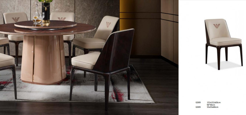 Iessdësch Brong Ronn Dëscher Design Miwwelen Luxus Iesszëmmer Dësch Kichen