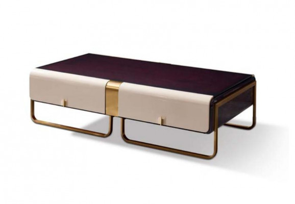 Canapé Dësch Sofa Niewendësch Luxus Holz Wunnzëmmer Edelstol Modern