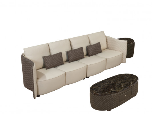 Sofa Canapé Polster Sofae 4 Sëtzer Textil grouss xxl Stuff Couchen Lieder