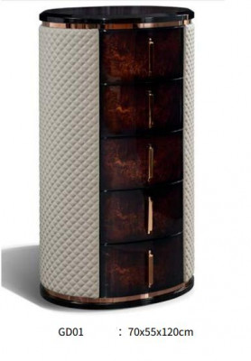 Stull Set 6 Still Iesszëmmer Holz Lehn Lieder Ariichtung Design Miwwelen Luxus Nei