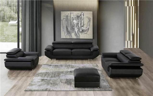 Sofagarnitur 3+2+1 Sëtzer Set Design Modern Sofa Polster Canapéen Canapé