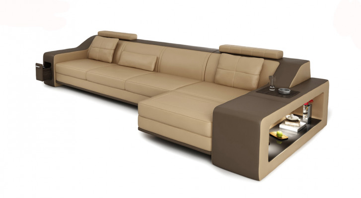 Designer Sofa Couch Ecksofa mat Hocker Wunnlandschaft Polster Garnitur