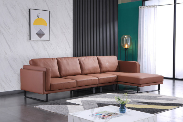 Ledersofa Canapé Sofagarnitur Eckcanapé Eckgarnitur Design Modern Dekor Canapé