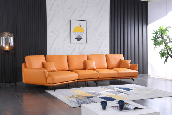 Ledercouch Wunnlandschaft Eckcouch L-Form Eck Set Garnitur Modern Couch