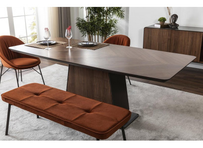 Iessen Dësch Iesszëmmerdësch Dësch Iesszëmmer Iesseck Holz Modern Braut Dëscher