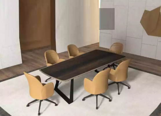 Bürosmoebelen Dëscher Design Versammlungs Konferenzdëscher Ariichtung Dësch