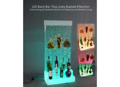 Designer LED Bar Gestell Waasserwand Bar Theke Regal Miwwelen