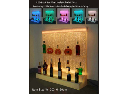 Geleeënt Waasser Wand Regal Bar Ariichtung Aussergewéinlech Regaler Schaf Glas