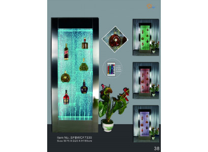 Geliwwert Waasser Wand Bar Regal Kolonn Waassersailen Theek Regaler Deko Designer