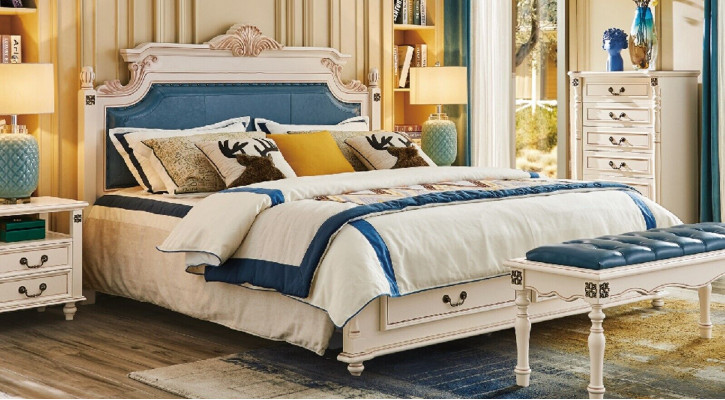 Bett Polster Design Luxus Duebel Hotel Better Schlofkummer Barock Holz Miwwelen Nei