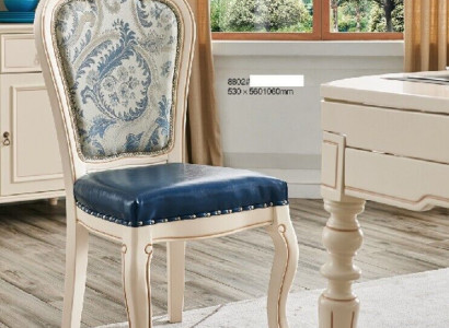 Stull Stillen Design Fauteuil Holzpolster Klassesch Iesszëmmer Miwwelen Massivholz
