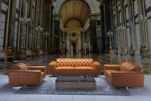 Chesterfield Sofagarnitur Set Brong Couchen Ledersofa Sofa Couch Klassesch nei