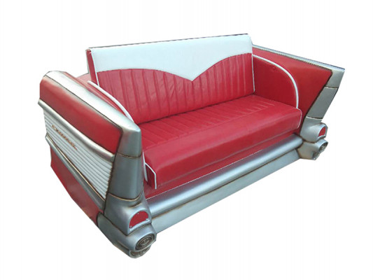 Sofa Couch Iesszëmmer Cadillac USA Dekor Autosofa Këssen Sofas Couchen Auto Amerika