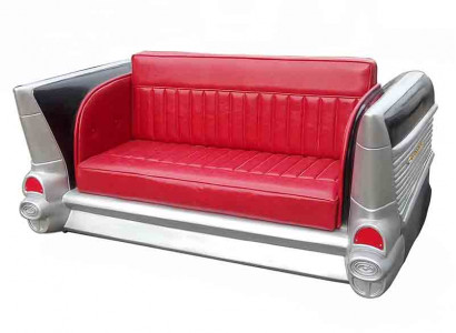 Sofa Couch Diner Cadillac USA Deko Autosofa Amerika Stil Miwwel Canapéë Sofas