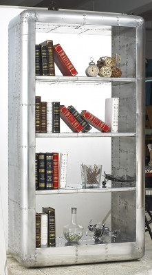 Fliger Miwwel Aluminium Regal Luxus Designer Ariichtung Schaf Regaler