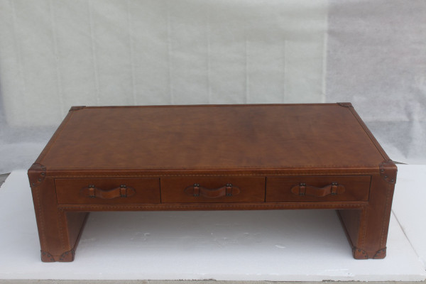 Couchtisch Wohnzimmertisch Truhe Bäizelltësch am Vintage Dësch 147x85cm Lieder