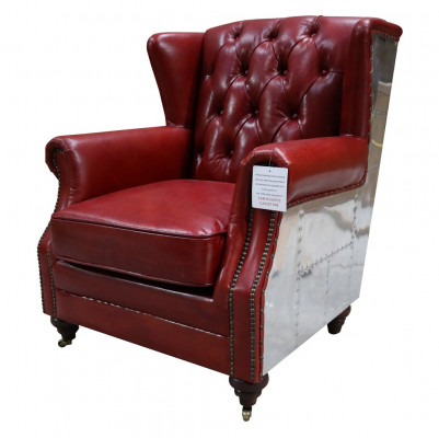 Héiersessel Echtlieder Vintage Chesterfield Lieder Télévisiounssessel Liederessel Nei