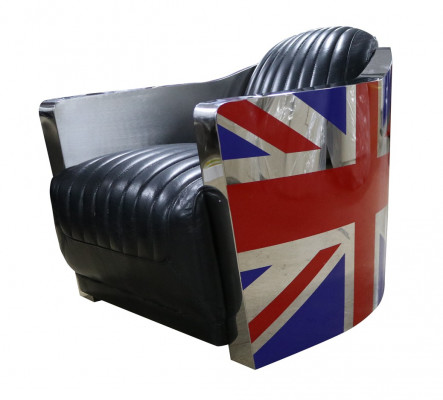 Echtes Lieder Vintage Liederstill Dekor Designsstill Rocket Union Jack Vintage
