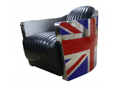 Echtes Lieder Vintage Liederstill Dekor Designsstill Rocket Union Jack Vintage