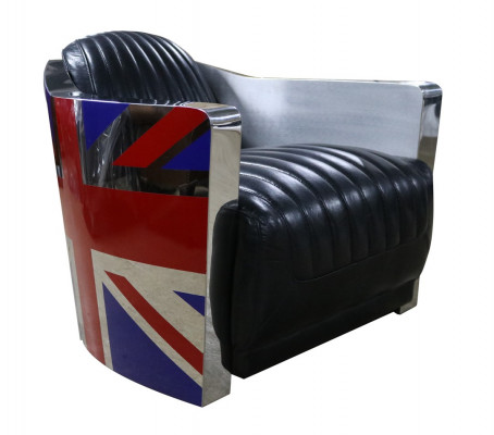Echtes Lieder Vintage Liederstill Dekor Designsstill Rocket Union Jack Vintage