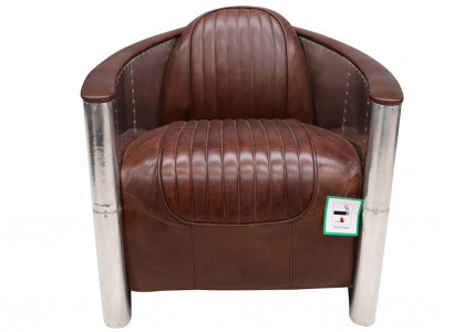 Ledersessel Sessellaviator Clubsessel Art Deco Cocktailsessel Fernsehsessel