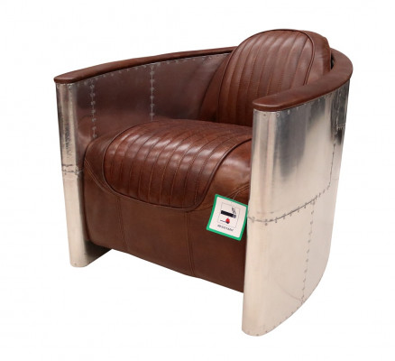 Ledersessel Sessellaviator Clubsessel Art Deco Cocktailsessel Fernsehsessel