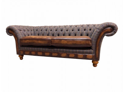 Wunnzëmmer Modern Sofa 3 Sëtzer Design Stil Miwwelen Chesterfield Sofas Gro Nei