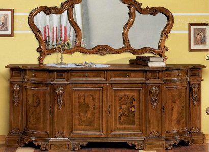 Anrichte Kommode Spigel Holz Konsole Sideboard Schiefen Kommoden Konsolen