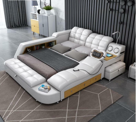 Bett Duebel Regaler Lieder Polster Better Multifunktion mat Massagefunktioun Nei