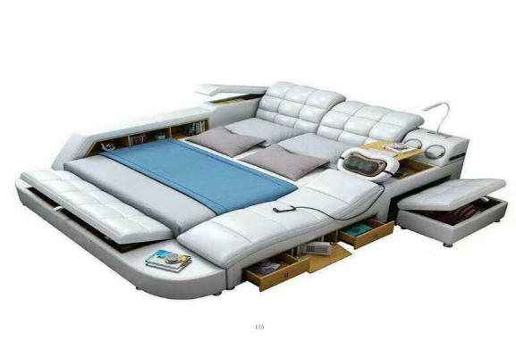Bett Duebel Regaler Lieder Polster Better Multifunktion mat Massagefunktioun Nei