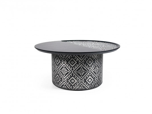 Design Couchdësch Wunnzëmmer Luxus Dësch Ronn Kaffisdësch Ariichtung