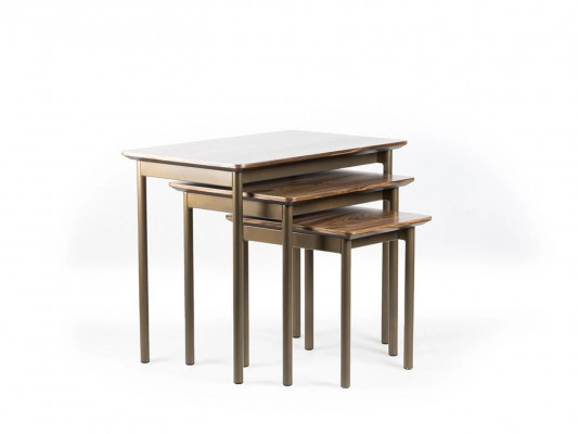 Moderne Dësch Wunnzëmmer Couchtische Kaffisdësch Holz Säitendësch