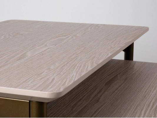 Grau Design Miwwelen Niewendësch Modern Ariichtung Couchdësch Nei Kaffisdësch