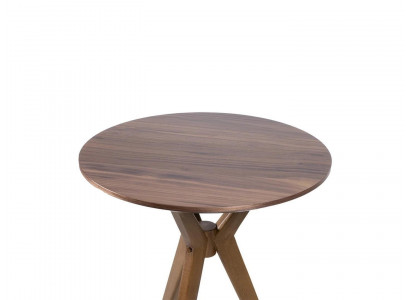 Säitetisch Holz Miwwelen Wunnzëmmer Modernen Design Kaffisdësch Ariichtung