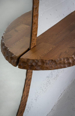 Stilvoll Regal fir d'Virhal mat Spigel Neiegkeet fir Äert Interieur