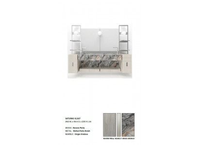 Beige Buedzëmmer Wäschbecken Armaturen Buedzëmmer Miwwelen Italienesch Stil Nei